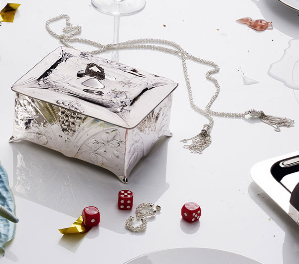 Gallia | BOÎTE À BIJOUX GROSEILLE