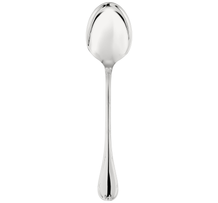christofle serving spoon rubans  silver plated 3