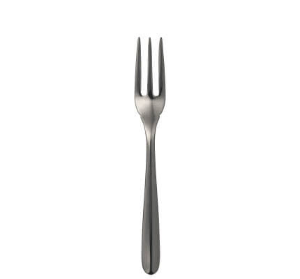 christofle black stainless steel fish fork 0