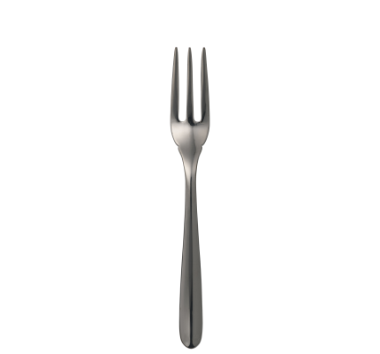 christofle black stainless steel fish fork 0