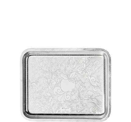 christofle tray 20x16 cm jardin d'eden  silver plated 1