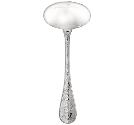 christofle silver-plated gravy ladle 1