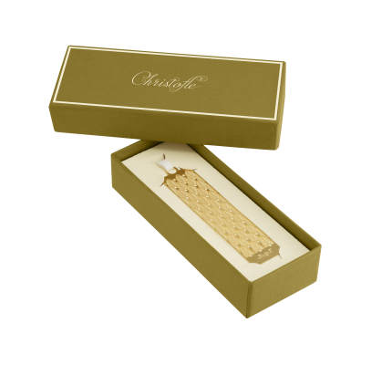 Gilded Metal Palmette Bookmark