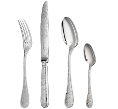 christofle flatware set for 6 people (24 pieces) jardin d'eden  silver 2