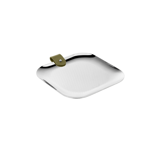 Stainless Steel Trinket Tray Imperial Green Club Stainless Steel Trinket Tray Imperial Green Club