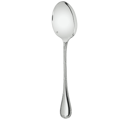 christofle serving spoon rubans  silver plated 1