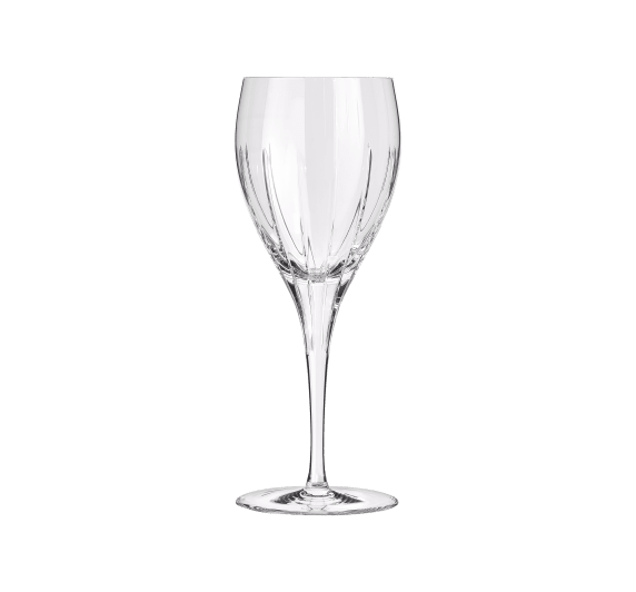 christofle white wine crystal glasses -  set of 2 1
