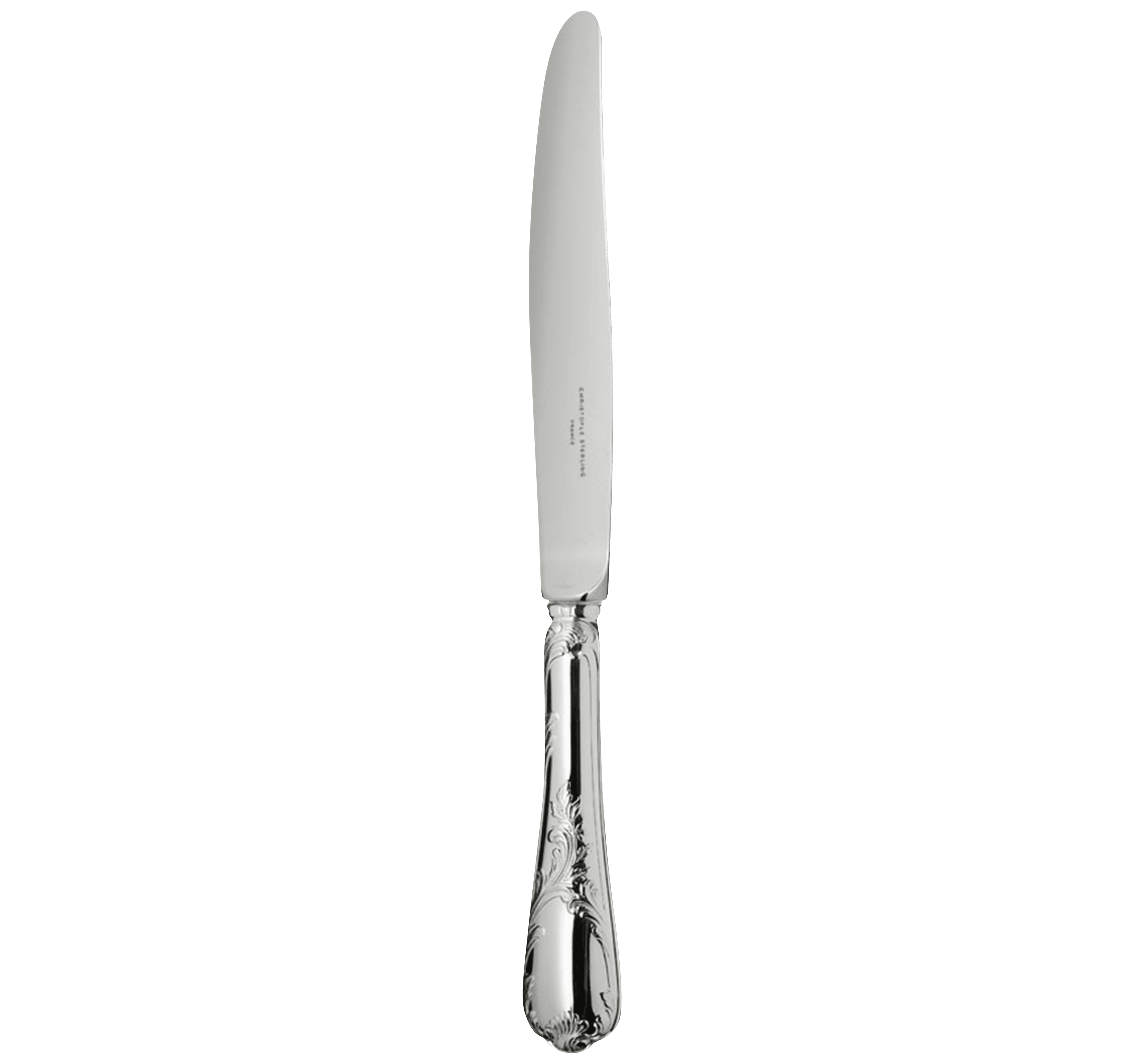 christofle couteau de table en argent massif 1