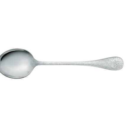 christofle silver-plated salad serving spoon 1