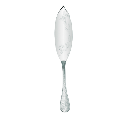 christofle fish serving knife jardin d'eden  silver plated 2