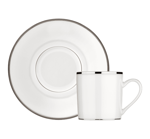 LAVALLEE : Service de 6 Tasses-Soucoupes en Argent Massif ép LAVALLEE : Service de 6 Tasses-Soucoupes en Argent Massif ép