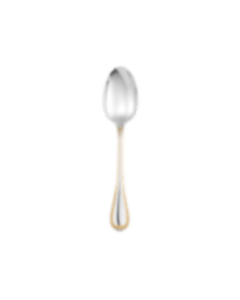 christofle partially gilded silver-plated table spoon 1