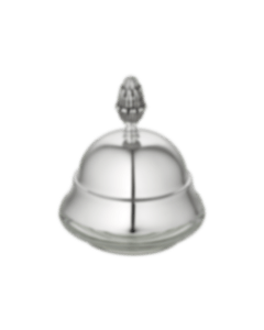 christofle individual butter dish malmaison  silver plated 1