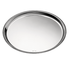 christofle round tray 39 cm malmaison silver plated 04200839000101 1