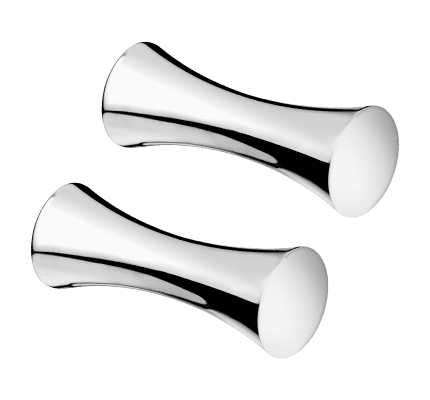 christofle Knife/Chopstick Rests, Set of 2 Uni  Silver plated