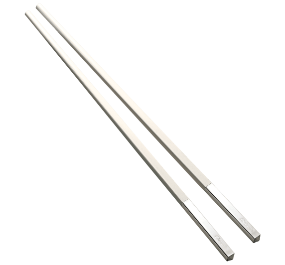 Pair of Chinese chopsticks Uni Silver plated Pair of Chinese chopsticks Uni Silver plated