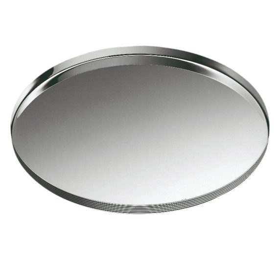 christofle plateau rond en métal argenté - 39 cm 1