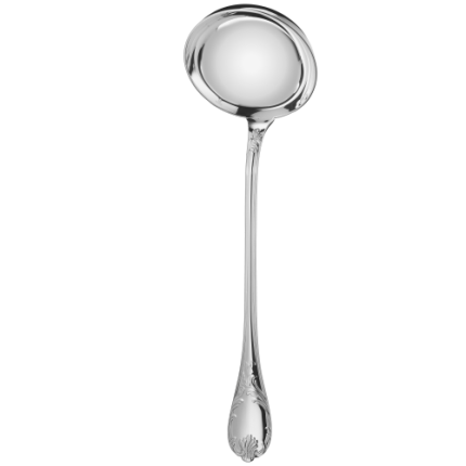 christofle silver-plated soup ladle 0