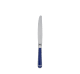 christofle silver- plated dessert knife - marbled blue 1