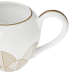 Porcelain cream pitcher 25cl Gold Finish Malmaison Impériale