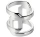 christofle sterling silver large ring  1