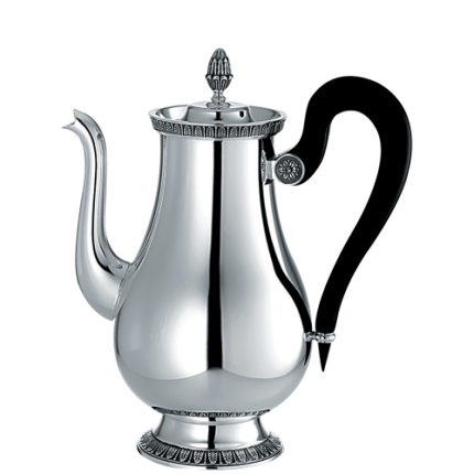 christofle 8 cup coffee pot malmaison  silver plated 2