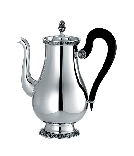 8 cup coffee pot Malmaison  Silver plated