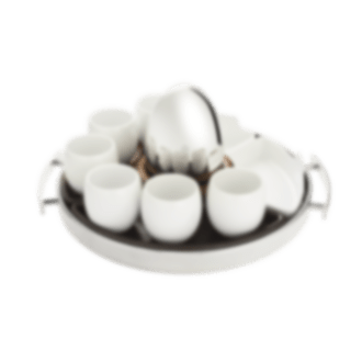 Set of 2 porcelain espresso Coffee Cups