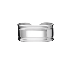 christofle silver-plated opened napkin ring 2