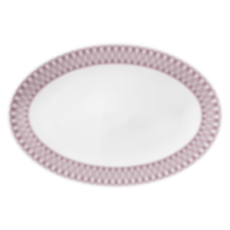 christofle Large Oval Porcelain Platter 