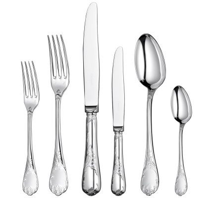 christofle flatware set for 12 people (110 pieces) with chest 1