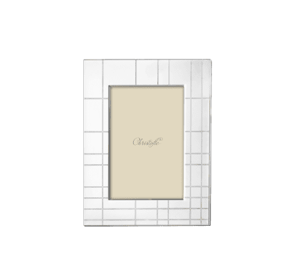 Stainless Steel Picture Frame - for 10 x 15 cm photos