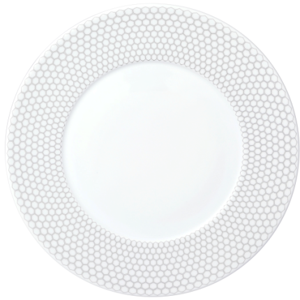 christofle porcelain dessert plate madison 6 1