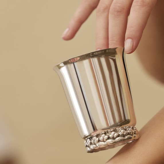 Christofle, Timbale de naissance ou de service avec sont Christofle, Timbale de naissance ou de service avec sont