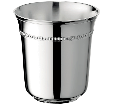 christofle baby cup perles  sterling silver 2