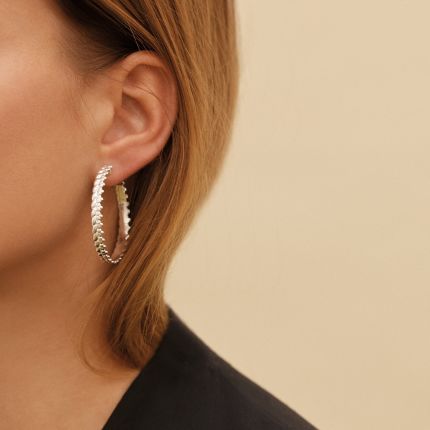 Sterling Silver Hoop Earrings