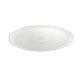 christofle porcelain pie dish platinum finish 2