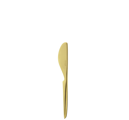 christofle gold stainless steel butter spreader 1