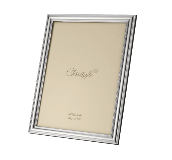 christofle sterling silver picture frame - for 18 x 24 cm photos 0