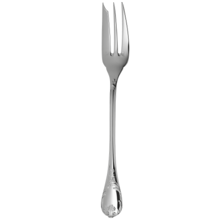 christofle silver-plated serving fork 0