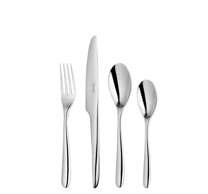 La Trousse 4-pc medium-sized stainless steel ind. set