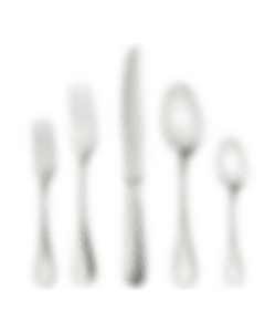 christofle 75-piece stainless steel flatware set with chest 2