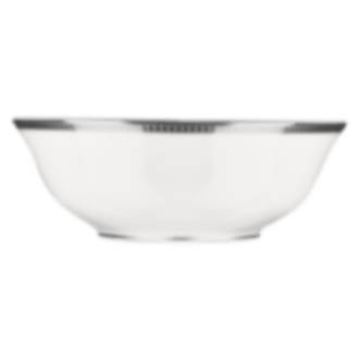 christofle Porcelain Salad Bowl Platinum finish