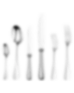 christofle 36-piece silver-plated flatware set with chest  1