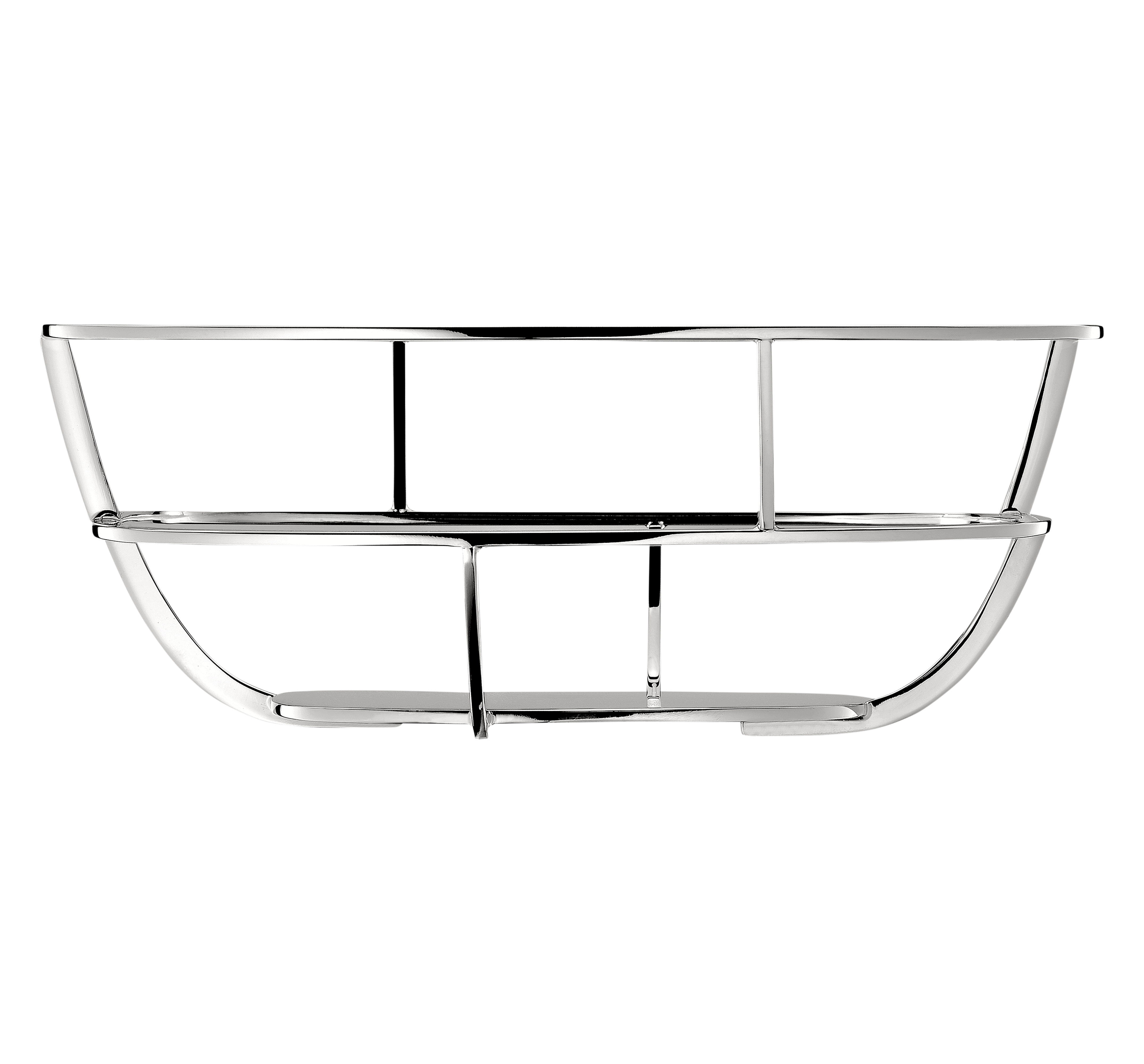 christofle silver-plated bread basket with napkins 1
