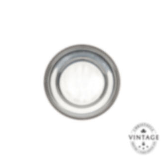 christofle bread plate, silverwave - vintage 1