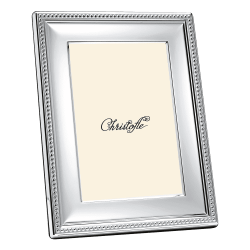 フォトフレーム9x13cm パール シルバーコーティング パール