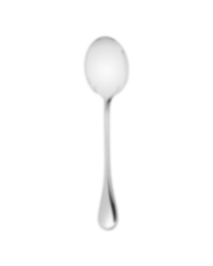 Salad serving spoon Perles  Silver plated