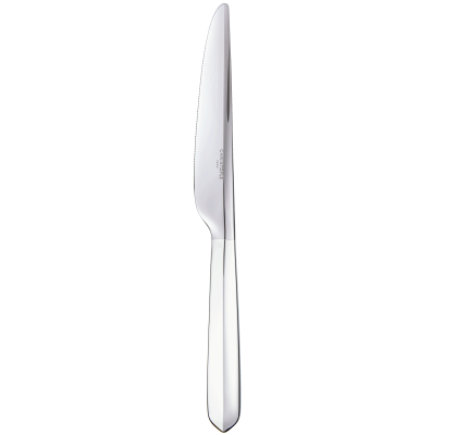 christofle silver-plated serrated dinner knife 0