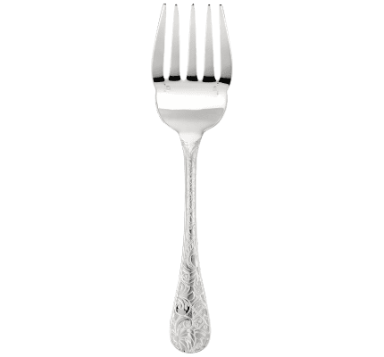 christofle sterling silver fish serving fork 1
